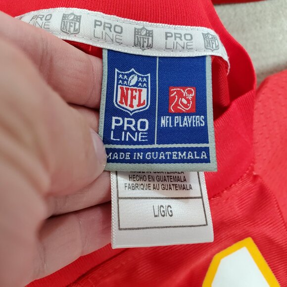 Kansas City Chiefs Jersey Mens Large Red Tyreek Hill NFL Pro Line Football * - Picture 11 of 12